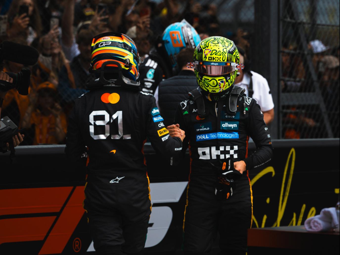 关于威廉姆斯险胜阿斯顿马丁，皮亚斯特里点燃赛场的信息